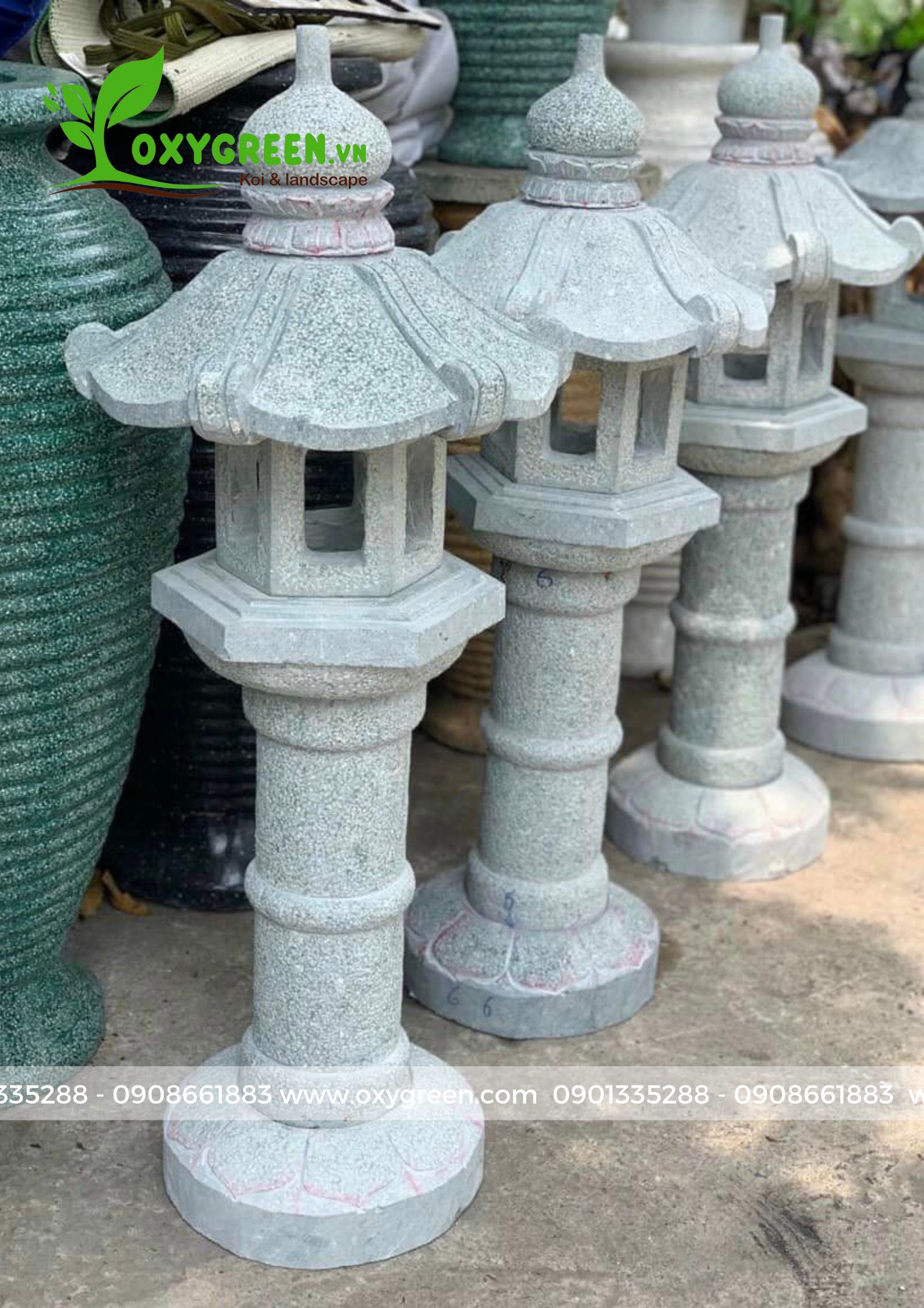 đèn đá sân vườn