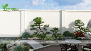 Thiết kế hồ cá Koi nhà chị Nhi tại đường Phạm Văn Đồng