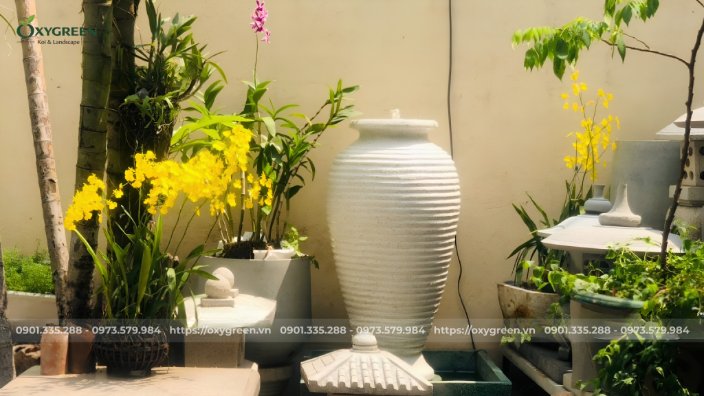 Mẫu tiểu cảnh thạch thủy bình đẹp và sang trọng