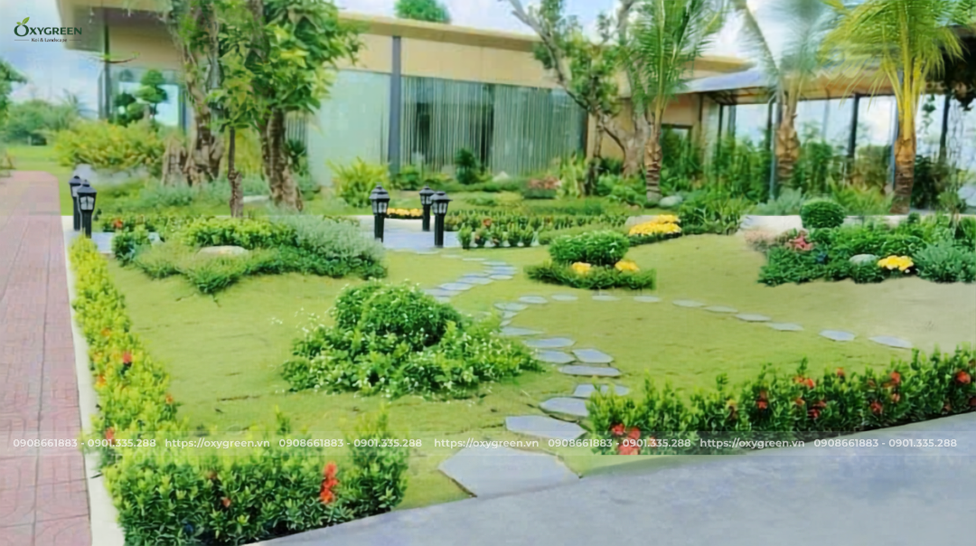 Không gian sân vườn đẹp 2026