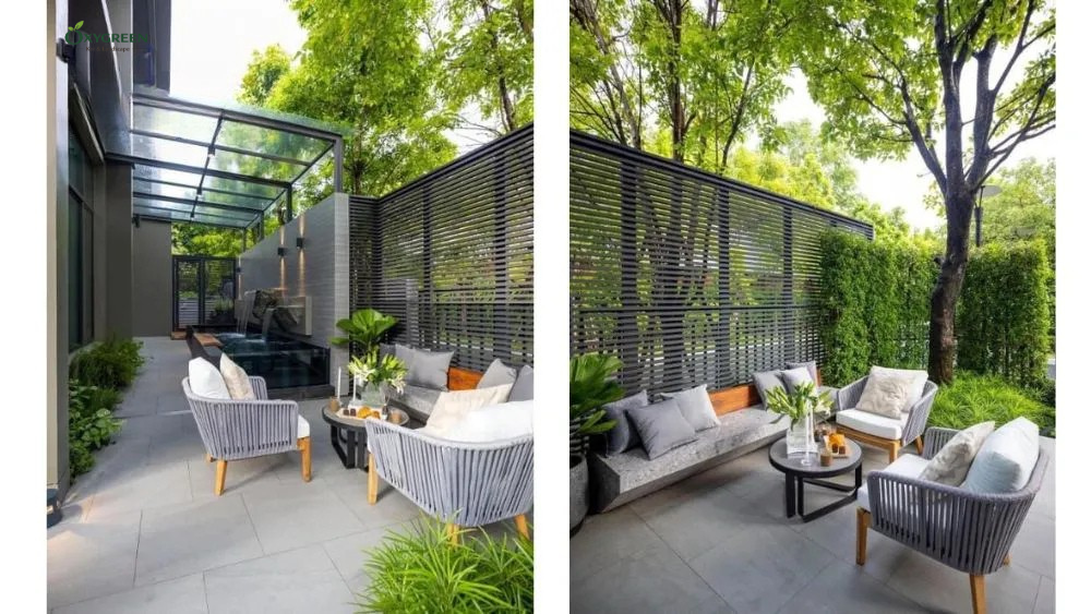 Sân vườn hiện đại cho nhà phố