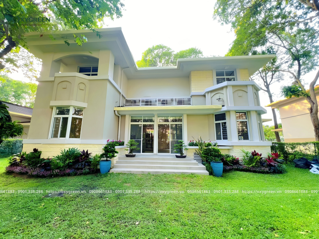 Dự toán chi phí minh bạch cho dự án thiết kế thi công sân vườn biệt thự