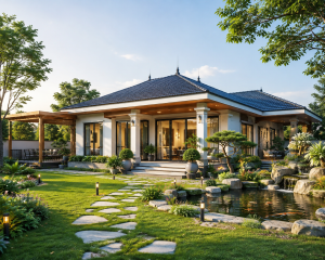 Xu Hướng Thiết Kế Sân Vườn Đẹp Nhà Cấp 4 Hiện Đại